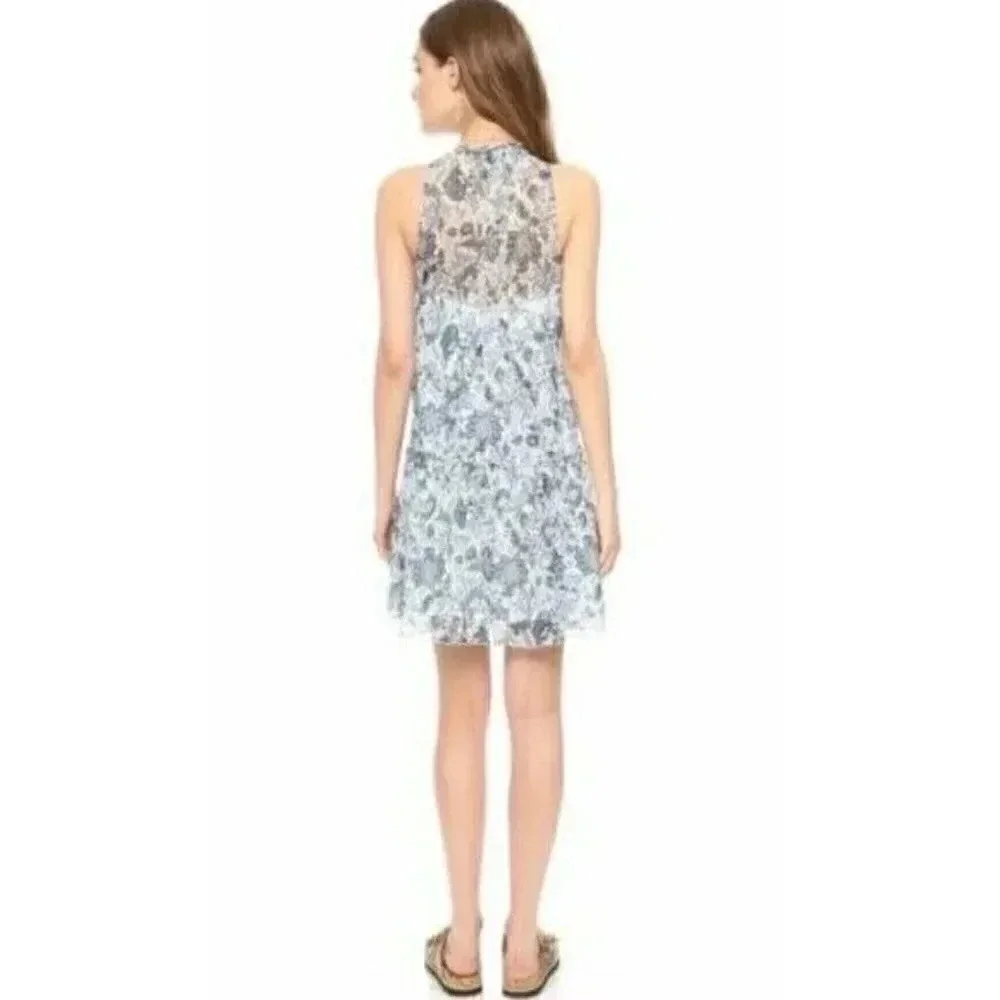 Rachel Zoe Sleeveless Sierra High/Low Silk Dress